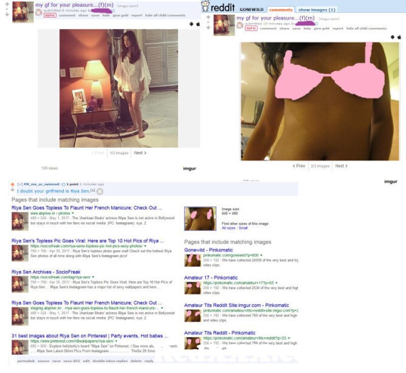 Riya Sen Shows Her Sexy Boobs Fake
