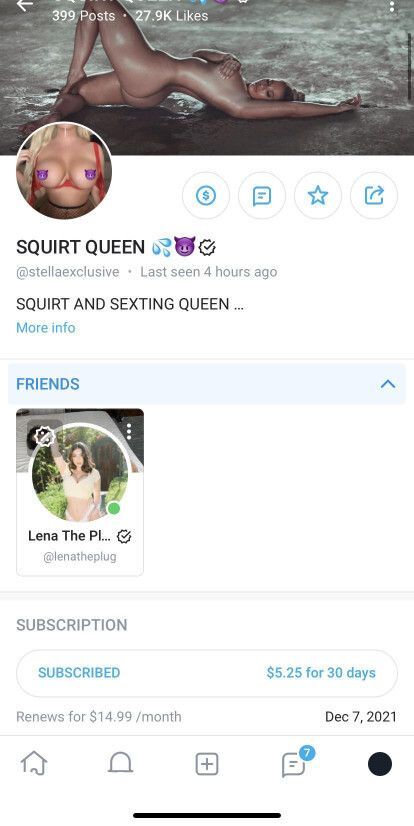 SQUIRT QUEEN - Stellaexclusive OnlyFans Leaked