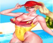Samus sexy fanart - Varia inspired Swimsuit by me from anya varia daddy