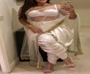 Dressed in all white like an Indian Goddess 🤍 British Punjabi Indian [domme] from artis malaysia bogel sexads indian