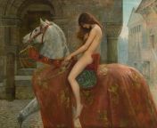 &#34;Lady Godiva&#34; (1898) by John Collier (1850-1934) in the Herbert Art Gallery and Museum from net jo gallery 13