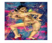Kamasutra 6, TYPES OF WOMEN ACCORDING TO KAMASUTRA, Chitrini (Art-woman): pastel and acrylic, mixed media. from jodha akbar kamasutra nude